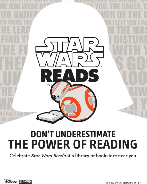 Star Wars Reads 2016 Copyright: Lucasfilm Ltd. & ™, All Rights Reserved